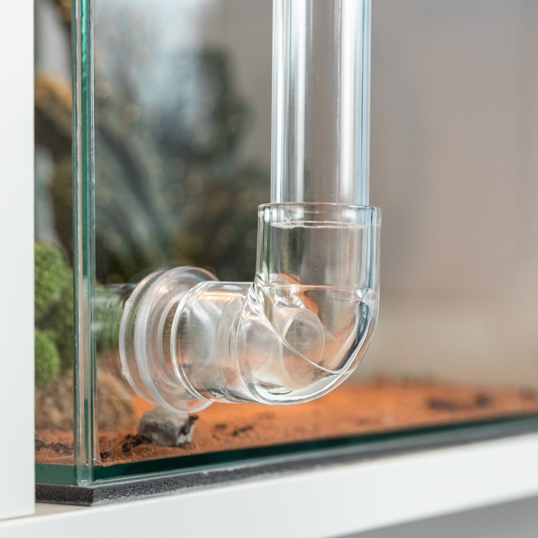 Rohrverbinder glasklar für 32mm - L